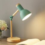 Lampe de table moderne nordique, protection des yeux, lampe de chevet pour chambre � coucher, lampe de ...