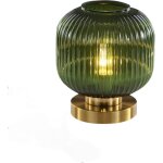 Lampe de table moderne en verre de style m�di�val - convient aux chambres, salons, bureaux, etc. - 1 ...