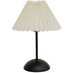 Lampe de table r�tro lampe de chevet en forme de parapluie pliss� veilleuse adapt�e � la chambre