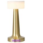 Digilamp - lampe de table sans fil, lampe led tactile rechargeable, luminosit� � 3 niveaux pour table ...