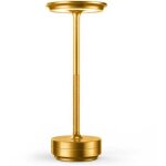 Lampe de table sans fil, mini lampe de chevet usb  piles rechargeables 2600 mah led 3 niveaux de luminosit ...