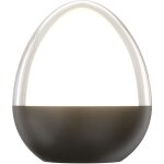 Lampe de table sans fil ovie blanc aluminium h12cm Lampe de table sans fil ovie blanc aluminium h12cm
