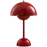Lampe de table sans fil � commande tactile, lampe led rechargeable � 3 couleurs, pot de fleur d�coratif, ...