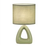 Lampe de table verte greip 1xe14