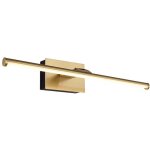 Lampe tableau applique lampe de salon lampe mobile batterie couleur laiton led l 40 cm Lampe tableau applique lampe de salon lampe mobile batterie couleur laiton led l 40 cm