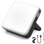 Lampe de tente de camping en plein air tanche rechargeable led camp light magnetic night light black ...