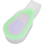 Lampe torche led � clip sur les mains libres, gel en silicone, night cycling running backpack alerte ...