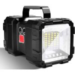 Lampe torche led ultra - puissante � 7 modes, batterie rechargeable, id�ale pour le camping, la randonn�e ...