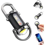 Lampe torche led ultra puissante rechargeable usb c, auto d�fense la vie �tanche 5 modes lampe de poche ...