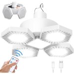 Lampe torche - lumi�re de camping solaire 169led outdoor - usb rechargeable, lanterne de tente avec t�l�comman ...