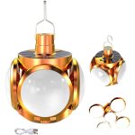 Lampe torche - lumi�re de camping solaire multifonction - usb / solaire rechargeable, 5 modes d'�clairage, ...