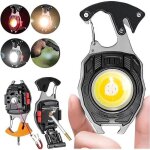 Feiyue - lampe torche multifonction puissante beast, 6 modes d'clairage, petit briquet rechargeable, ...
