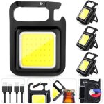 Lampes torches porte - cl�s cob, lampe de travail, 4 modes d'�clairage, petite lampe d'urgence avec support ...