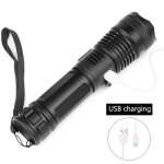 Lampe torche xhp50. 2 � chargement usb, lumi�re puissante, �clairage d'urgence ext�rieur