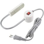 Lampe de travail avec col de cygne et 30 led et base magnétique pour tours, perceuses et machines à coudre ... Lampe de travail avec col de cygne et 30 led et base magnétique pour tours, perceuses et machines à coudre ...