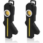 Lampe de travail led, lampes de travail cob rechargeables avec support base magn�tique crochet de suspension ...