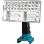 Lampe de travail led sans fil 30 w, projecteur de chantier portable yex - bur 3200lm avec port usb aliment� ...