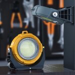 Lampe de travail mini aimant�e cob rgb multifonction voiture camping suspension �clairage datelier urgence ...