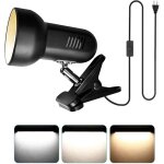 Lampe de travail � pince led, t�te rotative � 360�, �clairage d'�tabli ultra lumineux, lampe de bureau ...