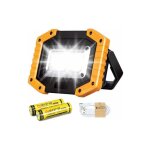 Lampe de travail portable rechargeable 30w, 3 modes cob led rechargeable projecteur, 2000lm super lumineux ...