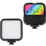 Lampe vid�o rvb portable avec 70 led, compatible avec sony alpha 7r v, temp�rature de couleur r�glable ...