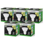 Lampesecoenergie ? lot de 5 ampoules led gu10 7w dimmables 3 niveaux ? blanc neutre 4000k ? 560 lumens ...