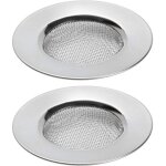 Langray ? lot de 2 filtres de drainage en acier inoxydable 3 pouces ? antirouille et anticorrosion ? ...