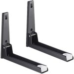 Langray - 2 pices supports micro ondes en acier inoxydable, support micro ondes avec bras extensible, ...