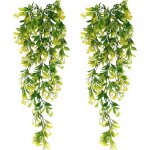 Langray - ahlsen 2 pcs lierre artificiel plantes suspension vertes artificielles pour c�l�bration, mariage, ...
