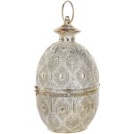 Lanterne décorative en métal doré ajouré 34 cm de hauteur idéale pour salon ou chambre rétro glamour ... Lanterne décorative en métal doré ajouré 34 cm de hauteur idéale pour salon ou chambre rétro glamour ...