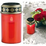 Lanterne funraire solaire  led avec capteur de lumire.