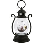 Lanterne led rtro - lampe portable rtro d'halloween - 3 motifs dcoratifs pour bureau, table de chevet ...
