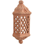 Lanterne murale en terre cuite 49x21x11 cm lanternes murales d'extrieur bougeoir lanternes d'clairage ...