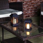 Lanterne solaire d�corative pour lext�rieur, lampe de table solaire ou une lanterne suspendue ext�rieure ...