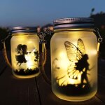 Lanterne solaire, ip44 �tanche ext�rieur mason jar pour patio pelouse f�te les lumi�res jardin d�coration ...