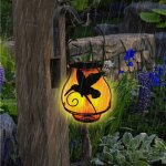 Lanternes solaires suspendues en m�tal, �tanches, d�coratives pour jardin, all�e, terrasse, cour ou table ...