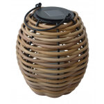Lanterne solaire tress�e alicia h26cm orium