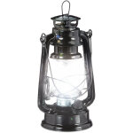 Lanterne temp�te led, lampe retro comme d�coration de fen�tre ou lampe jardin, � piles, noire - relaxdays ...