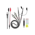 Sonde d'oscilloscope universelle avec kit d'accessoires, sondes � pince d'oscilloscope 100mhz avec kit ...