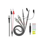 Sonde d'oscilloscope universelle avec kit d'accessoires, sondes � pince d'oscilloscope 100mhz avec kit ...