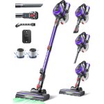 Laresar - aspirateur balai sans fil, 38kpa / 45 mins aspirateur sans fil avec brosse anti - enmlement, ...