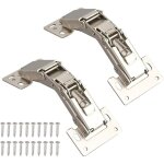 Largeight - jamais utilis]2 pices charnires  150 degrs, montage en surface, recouvrante charnire ...