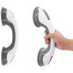 Largeight - lot de 2 poignes de douche sans perage - avec ventouse - pour salle de bain - pour enfants, ...