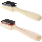 Largeight - jamais utilis]brosse de nettoyage pour chaussures en daim avec poigne ergonomique lgre ...