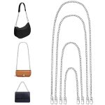 Largeight - chaine sac a main, 4 pices chane de sac  main, chane sac  main avec boucles pivotants, ...