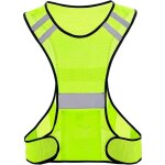 Largeight - gilet rflchissant haute visibilit - femme et homme - veste de scurit lgre et respirante ...