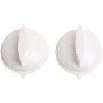 Largeight - jamais utilis]lot de 2 boutons rotatifs pour micro - ondes - minuterie en plastique - commutateur ...