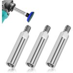 Largeight - jamais utilis]lot de 3 rallonges pour meuleuse d'angle m10 - tige de bielle de 80 mm - extension ...