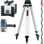 Laser rotatif avec trpied lger en alu quadrum compact m350 s set 165 cm blackline