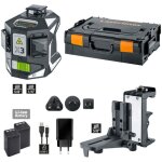 Laserliner - laser ligne crois�e x3 - laser pro laser vert + accessoires en l - boxx 136